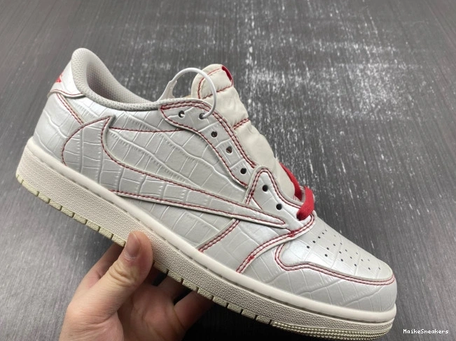 MaikeSneakers Low Jordan 1 Scott Air Travis DM7866-601 OG x 0722